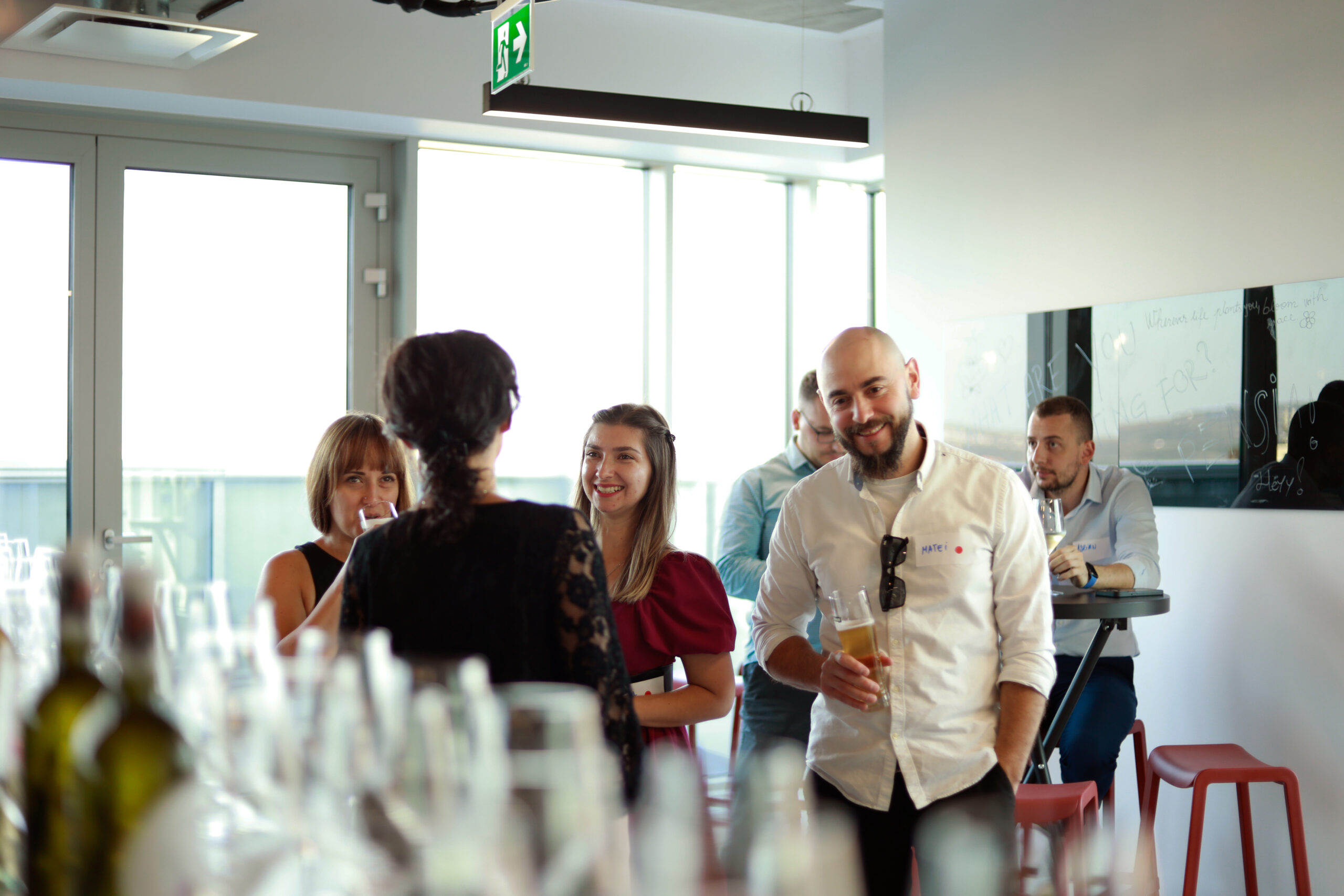 Eveniment de networking pentru antreprenori in cadrul unui incubator de afaceri